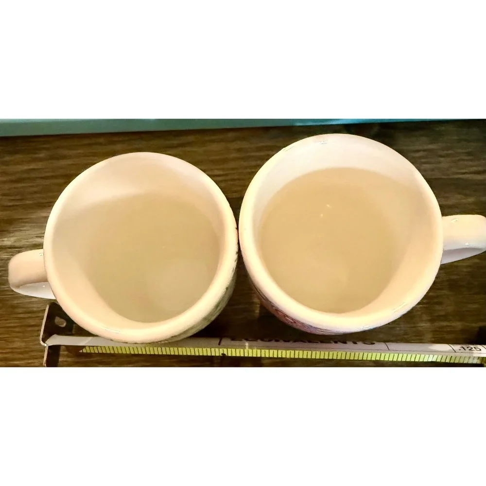 Pier 1 Espresso Cup Set 12pc Multicolor Excellent Mediterranean Boho Floral
